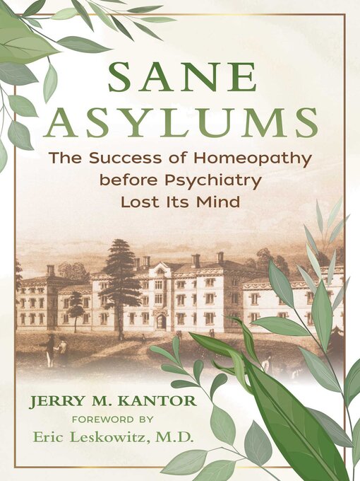 Title details for Sane Asylums by Jerry M. Kantor - Wait list